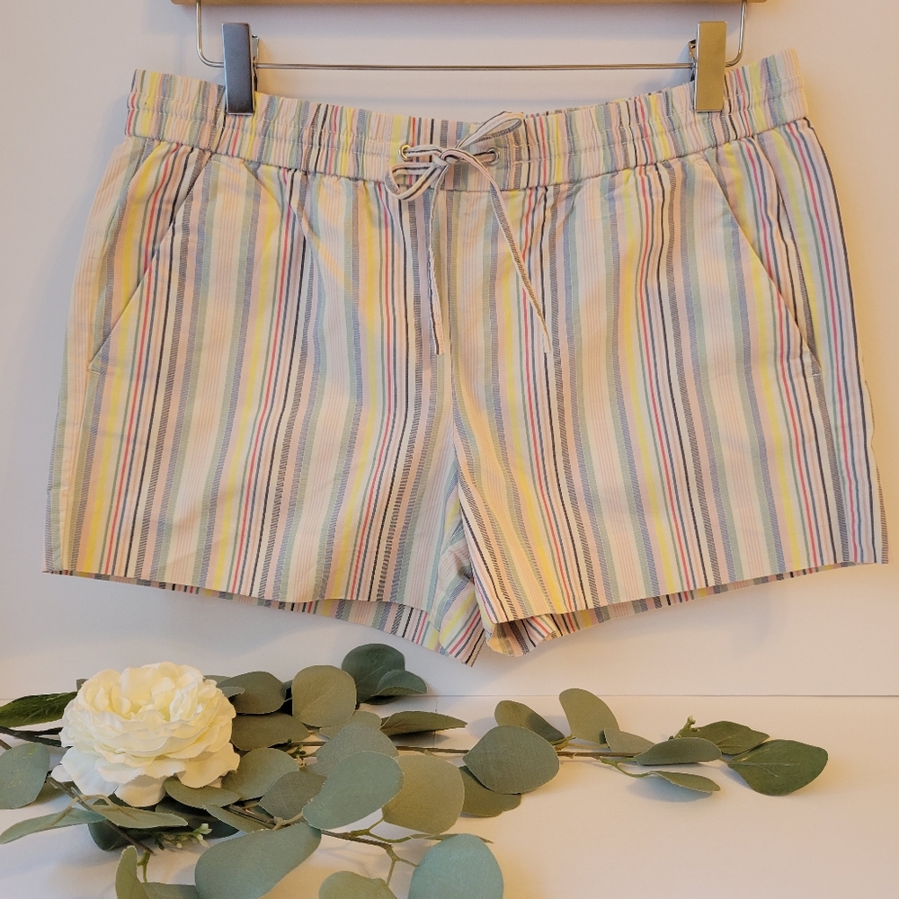 Loft multicolor stripe women's shorts SzS